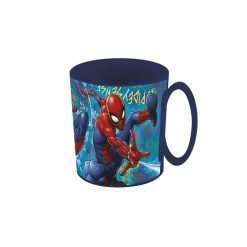 Tazza plastica per microonde Spiderman 350ml