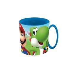 Tazza plastica per microonde Super Mario 350ml