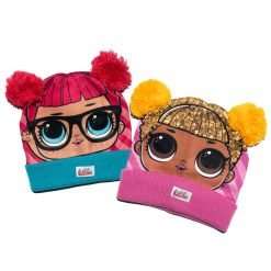 Cappello cuffia con pon pon Lol Surprise